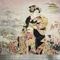 Panneau japonais ROBERT KAUFMAN© geisha – Image 3